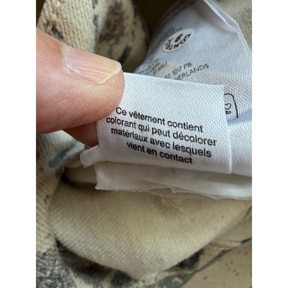 Anthropologie Pilcro Skipper Wide Leg Camo Pants Womens Size 30 Grey Streetwear - Picture 14 of 14